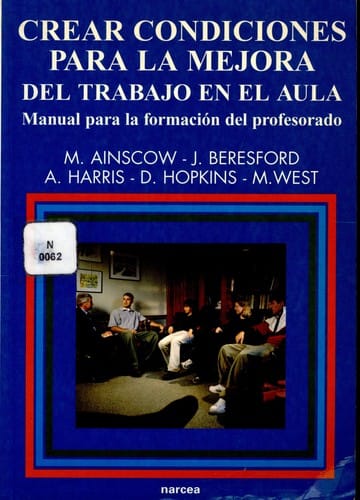 Crear condiciones para la mejora del trabajo en el aula