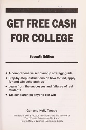 Get free cash for college