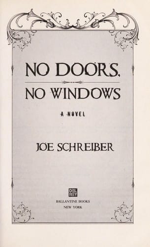 No doors, no windows