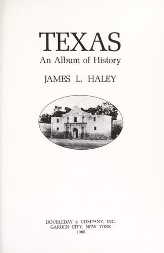 Texas, an album of history
