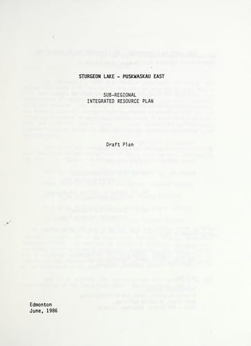 Sturgeon Lake-Puskwaskau East