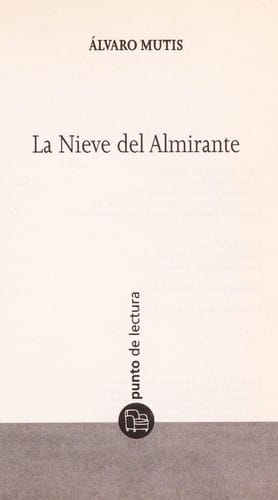 La nieve del almirante