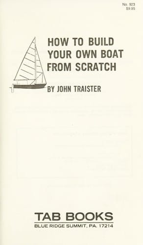 How to build your own boat from scratch