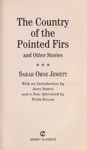 The country of the pointed firs and other stories