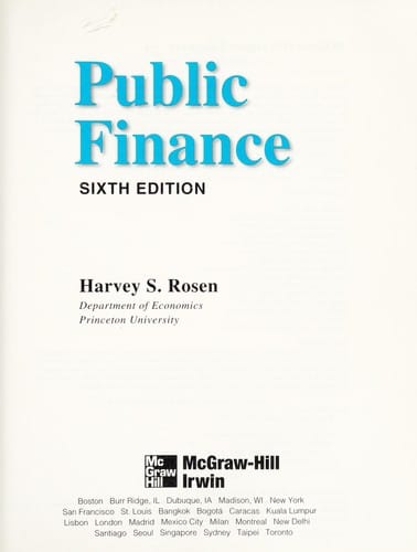 Public finance