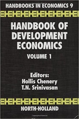 Handbook of development economics