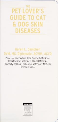 The pet lover's guide to cat & dog skin diseases