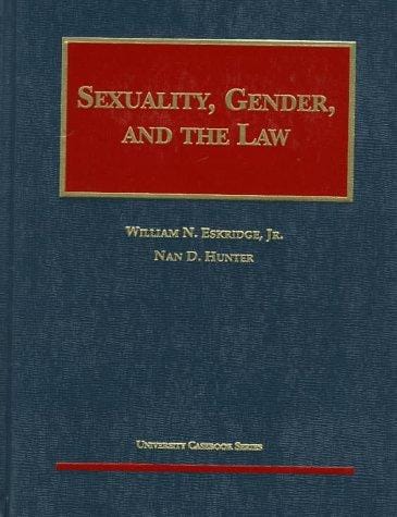 Sexuality, gender, and the law