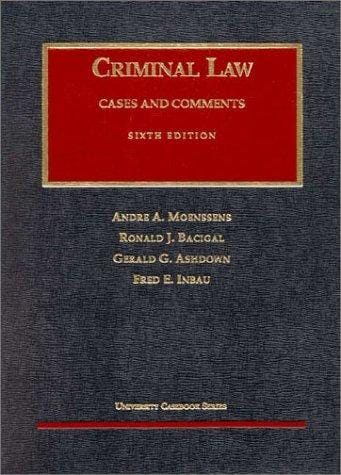 Criminal law