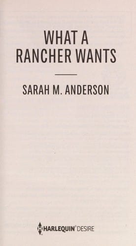 What A Rancher Wants