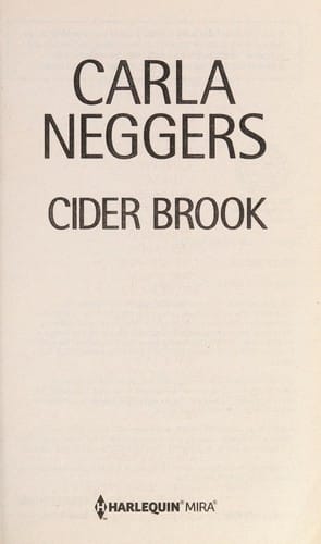 Cider Brook