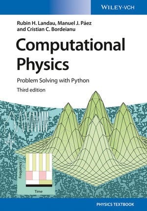 Computational physics: problem solving with python - 3. edición.