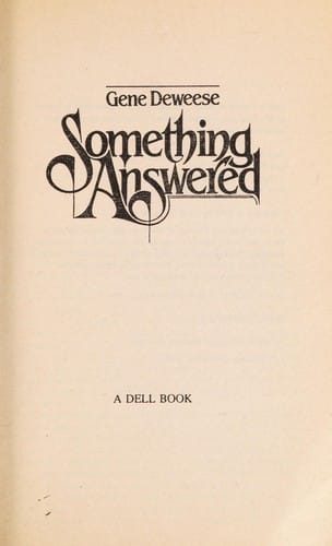 Something answered