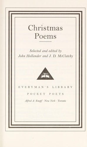 Christmas poems