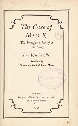 The Case of Miss R