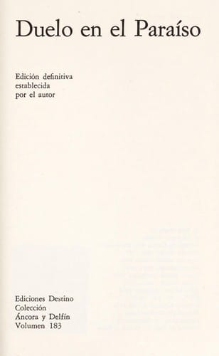 Duelo en el paraíso