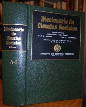 Diccionario de ciencias sociales