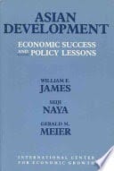 Asian development : economic success and policy lessons