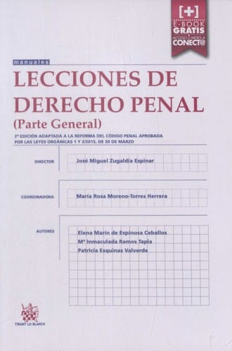 Lecciones de derecho penal. Parte general