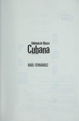 Hablando de música cubana