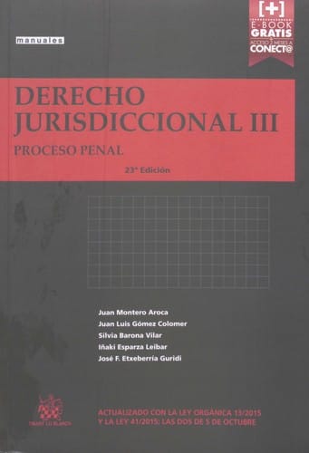 Derecho jurisdiccional. III, Proceso penal