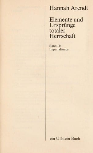 Elemente und Ursprünge totaler Herrschaft