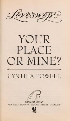 Your Place or Mine?
