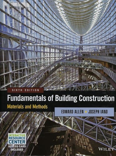 Fundamentals of building construction