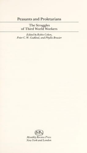 Peasants and proletarians