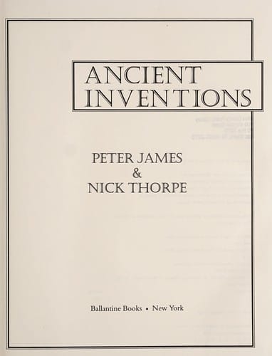 Ancient inventions