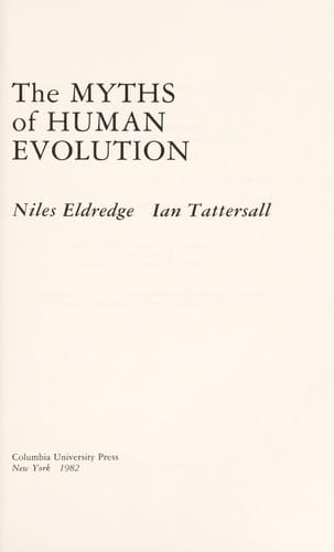 The myths of human evolution