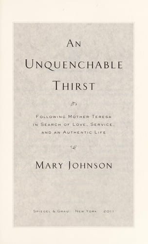 An unquenchable thirst