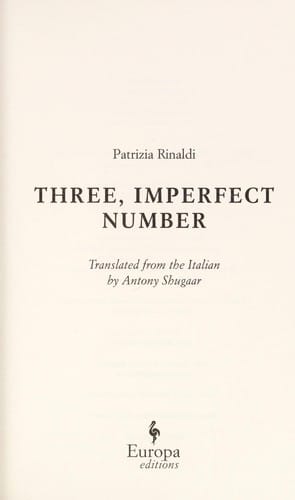 Three, imperfect number