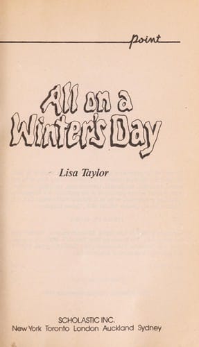 All On A Winter's Day