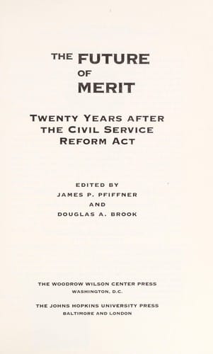 The future of merit