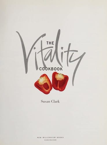 The vitality cookbook