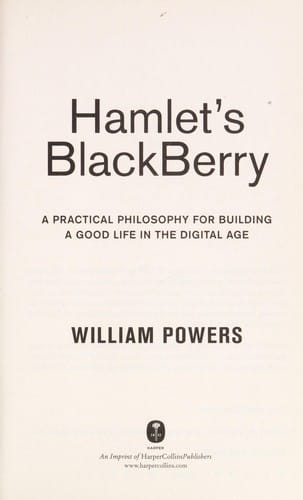 Hamlet's Blackberry