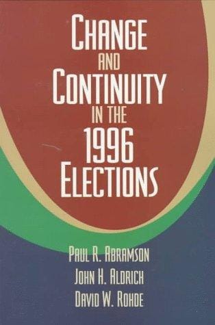 Change and continuity in the 1996 elections