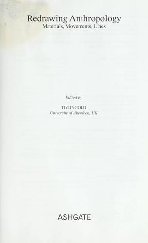 Redrawing anthropology