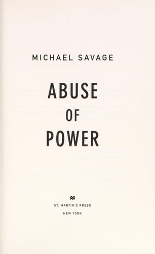 Abuse of power