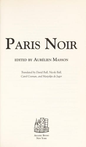 Paris noir
