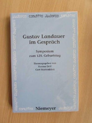 Gustav Landauer im Gespräch