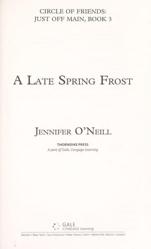 A late spring frost