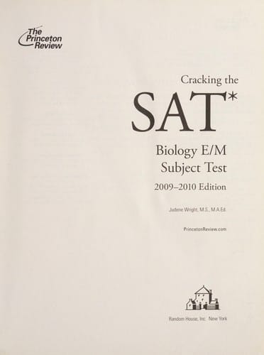 Princeton Review Cracking the SAT