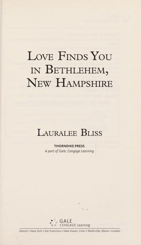 Love finds you in Bethlehem New Hampshire