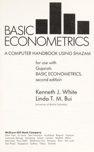 Basic econometrics