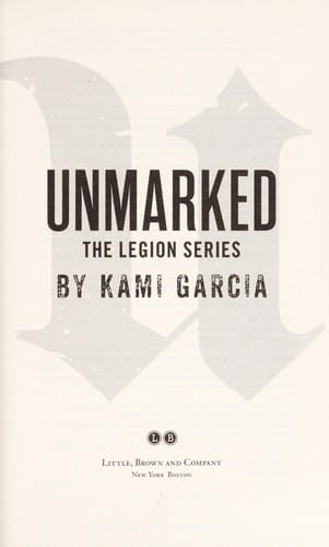 Unmarked (The Legion Series, Book 2)