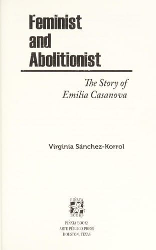 Feminist and abolitionist