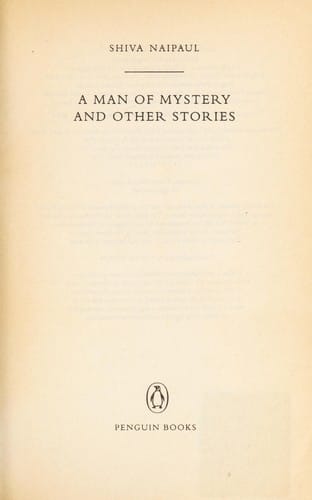 A man of mystery and other stories