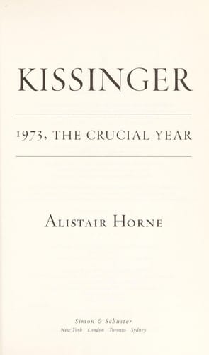 Kissinger